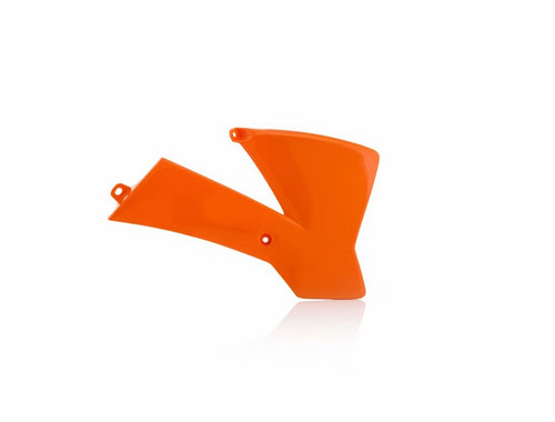 Acerbis 02-05 KTM SX65 Radiator Shroud - KTM Orange