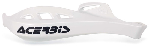 Manufactured solely of polypropylene, the affordable Acerbis Rally Profile provides strength and durability without the excess weight of an internal aluminum bar.