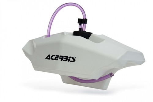 Acerbis handlebar fuel tanks provide additional fuel capacity while still providing slim ergonomics and sleek styling.