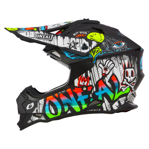 O'NEAL 2 SRS Youth Rancid Helmet - Multi
