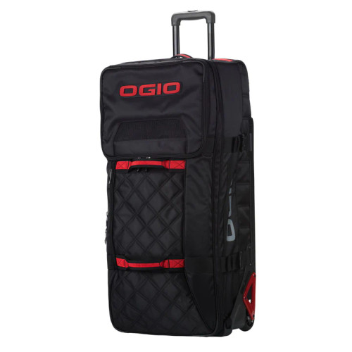The OGIO Rig T3 gear bag is a colossal set of three bags in one with a massive 145 liter gear bag housing a separate helmet bag and a separate bag for your boots.