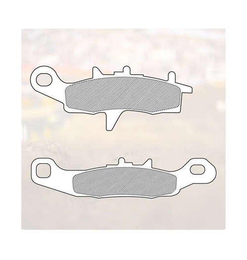 Renthal 98+ Kawasaki KX80-100/ 05-22 Suzuki RM85 Front/ Rear Works Brake Pads - BP-105