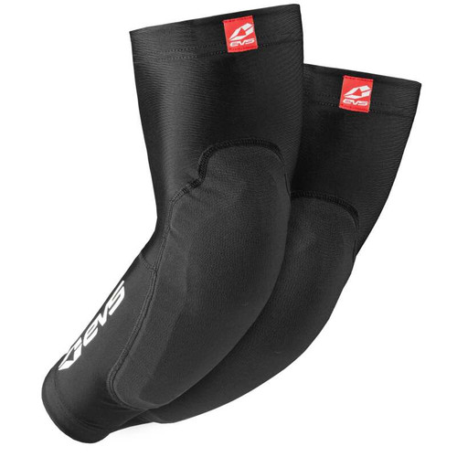 The EVS Flex Lite Elbow Guard uses a compression sleeve design that utilizes EVS's RMF (Reactive Memory Foam) Technology that's soft and pliable yet stiff upon impact.