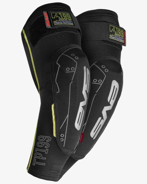 EVS TP199 Elbow Guard Blackout Black - Small/Medium