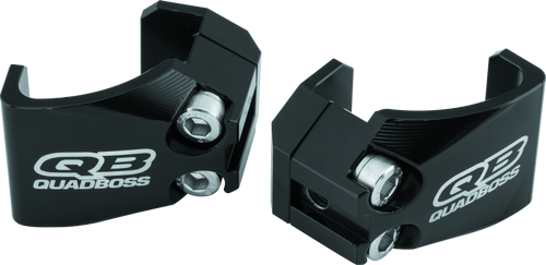 QuadBoss Pro-Fit Clamp Mounting tab rotates 360° for versatile mounting position. Precision-milled CNC-billet aluminum construction for extreme durability.
