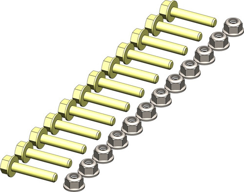 KFI UHMW Poly Wear Bar Hardware Kit User 1