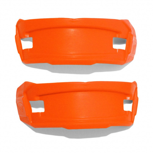 The Cycra injected molded flexible rubber pads provide a protective barrier between your fork legs and your Cycra Stadium plate fork tabs.