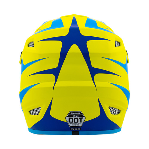 Answer 26 AR1 Mototown Helmet Matte Hyper Acid/Cyan/Dark Blue - Medium - 475260 User 1