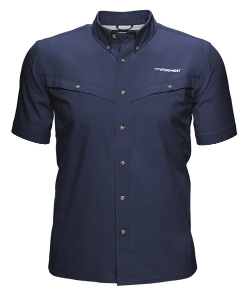 Whitewater Rapids Short Sleeve Fishing Shirt