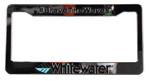 Whitewater License Plate Cover