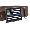Thin Blue Line Flag Patch