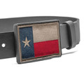 Texas Flag Leather Belt