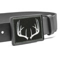 Antler Leather Belt