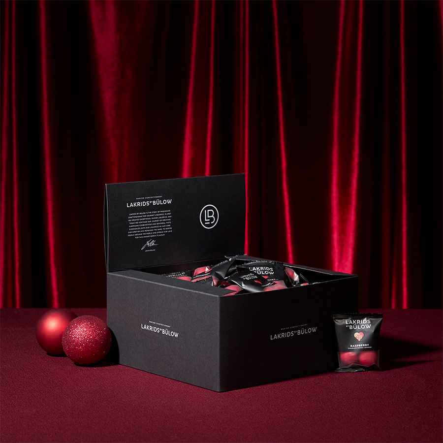 BOX OF MINIS CRISPY RASPBERRY