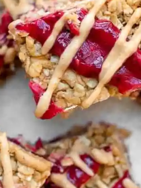 No Bake PB&J Granola Bars