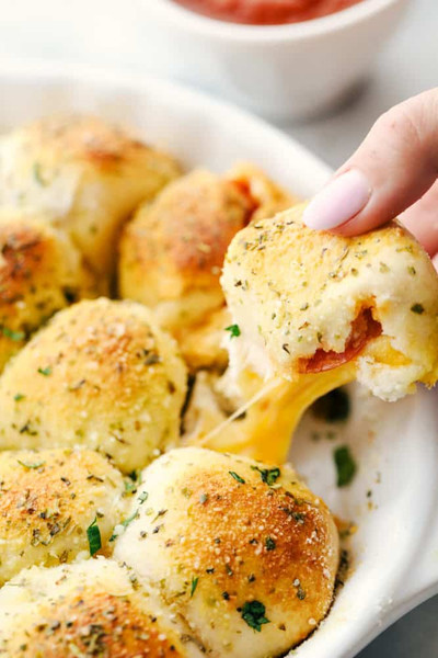 Stuffed Pizza Bites Stuffed Pizza Bites