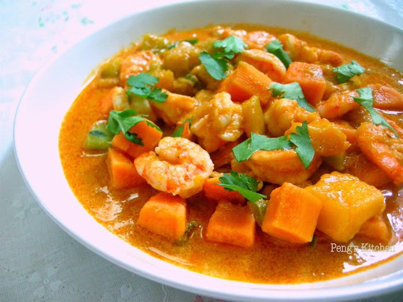Easy Pumpkin Shrimp Curry