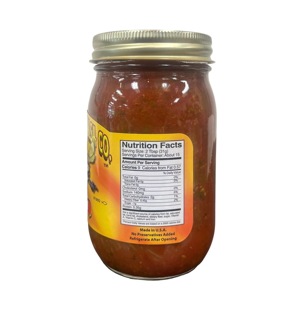 Medium Salsa 16oz - d'Vine Gourmet