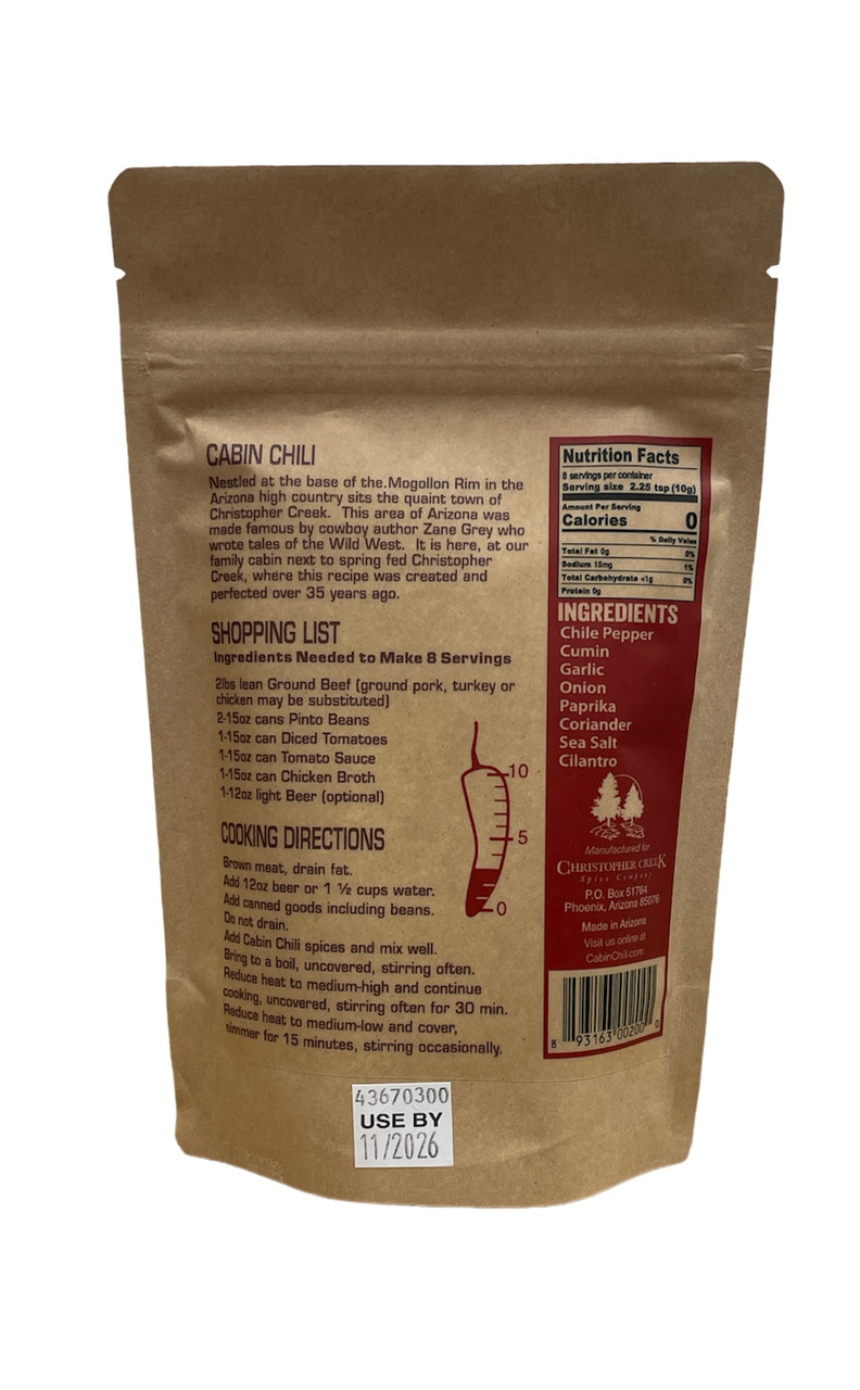 Cabin Chili d'Vine Gourmet - Main Image