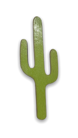 Wooden Saguaro Cactus magnet