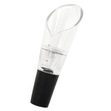 black with clear top Aerating Pour Spout