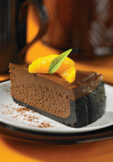 Dark Chocolate Orange Cheesecake