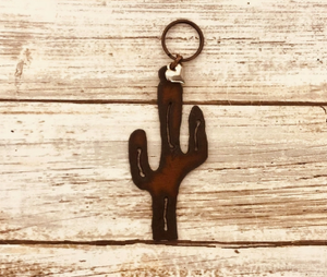 Saguaro Iron Keychain