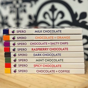 Stack of all the different flavors