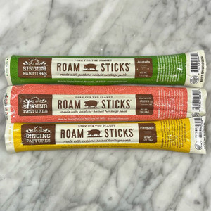 group of all the Roam Sticks flavors in a row