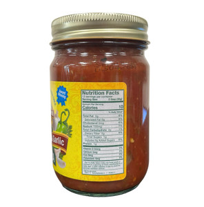 Roasted Green Chile & Garlic Salsa 12oz