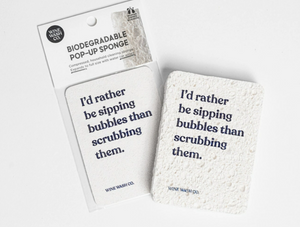 Biodegradable Sponge - Scrubbing Bubbles