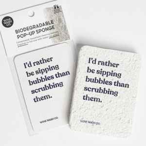 Biodegradable Sponge - Scrubbing Bubbles