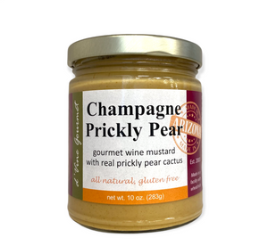 Champagne Prickly Pear Gourmet Wine Mustard (12/case)