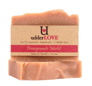 Udder Love Soap Pomegranate Merlot