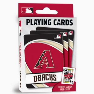 Rectangular box, white with red and the Arizona Diamondbacks logo.