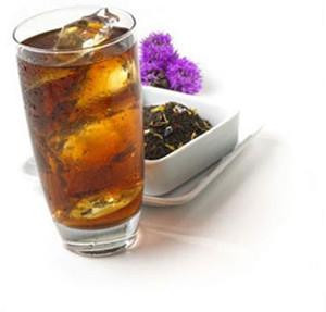 Glass of tea.