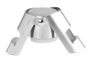 Silver champagne stopper 
