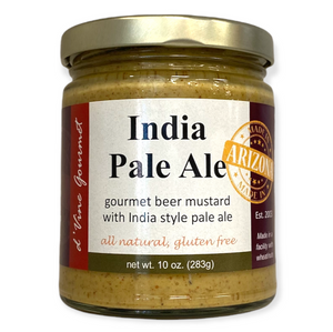 india pale ale gourmet mustard 10 oz jar