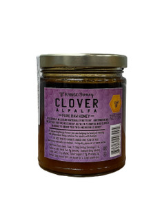 Back of jar with nutrition facts.