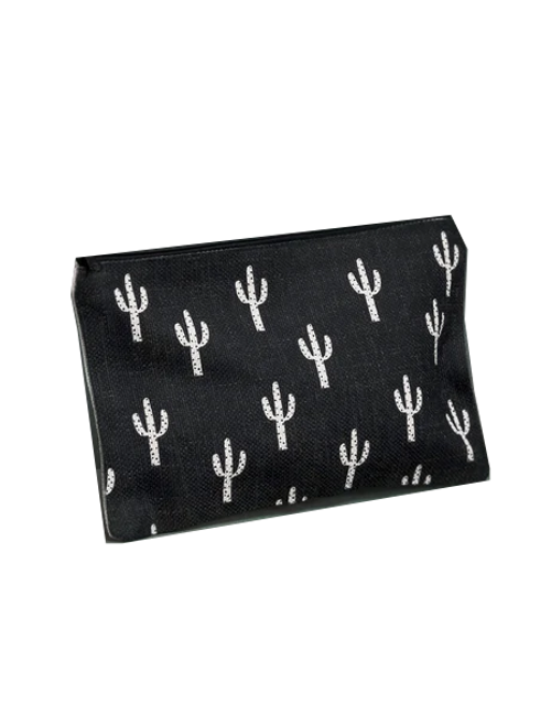 black bag with tan saguaro cactus 