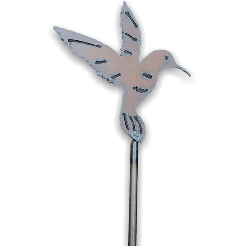 Hummingbird plant stake