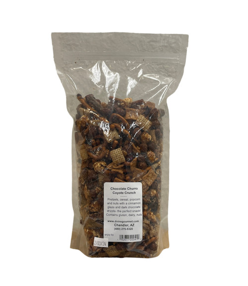Back of bag with ingredients.
