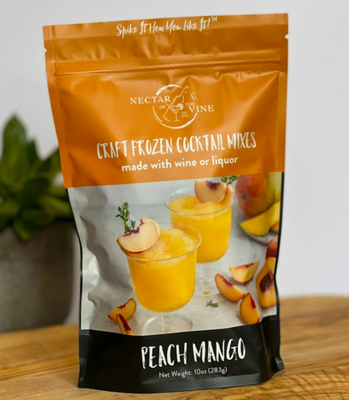 Wine Slushy Mix, Peach Mango 10oz Wine Slushy Mix, Peach Mango 10oz
