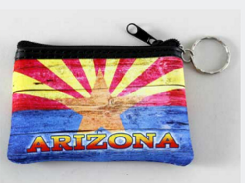 Arizona Flag Coin Purse