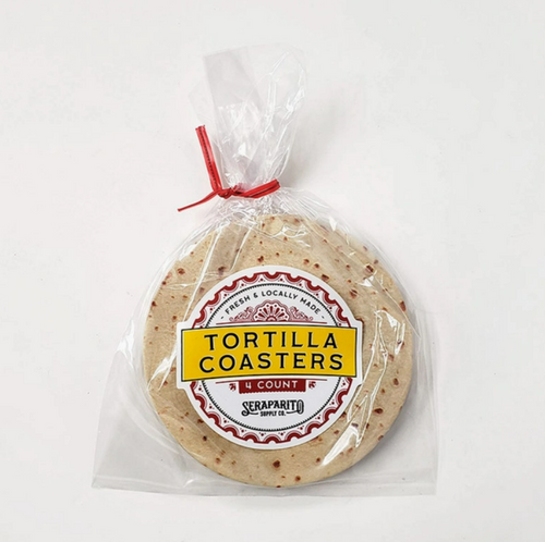 Tortilla Coasters set of 4