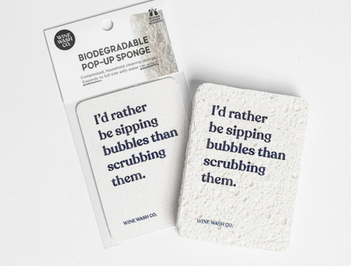Biodegradable Sponge - Scrubbing Bubbles