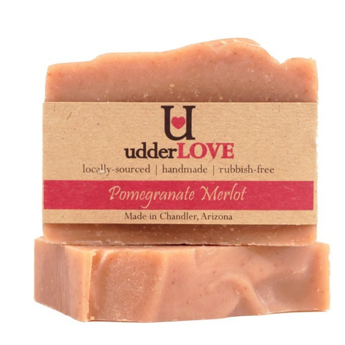 Udder Love Soap Pomegranate Merlot