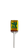 red hard candy lollypop wrapped in clear plastic with a yellow label with image of a cactus