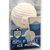 clear plastic packaging with white round golf ball designed ice mold