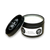 round black metal tin with lid containing white candle wax